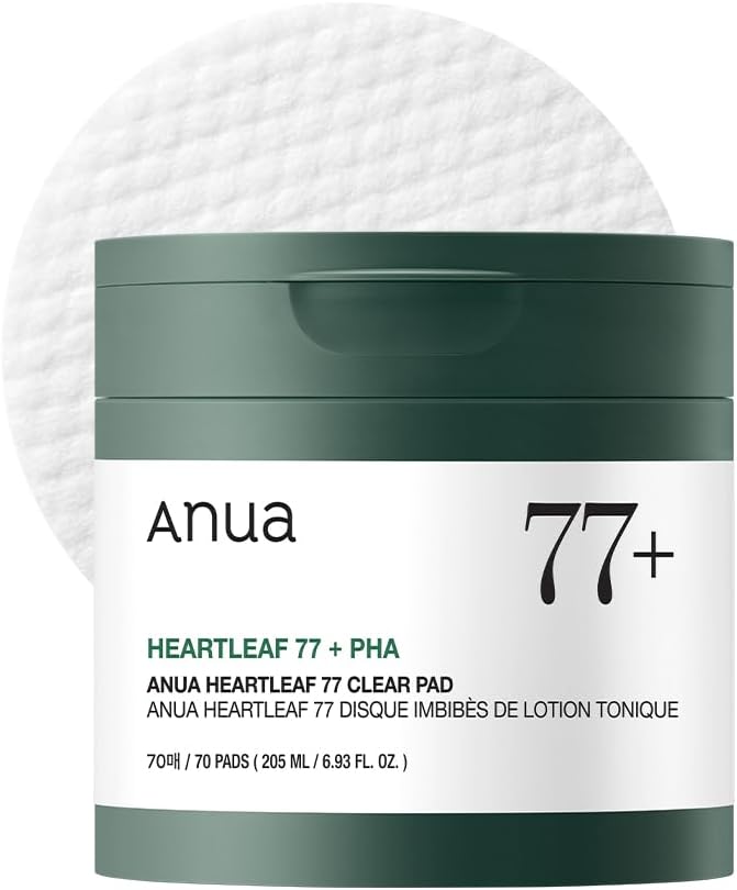 Heartleaf 77% Toner Pad 70 Sheets 160ml