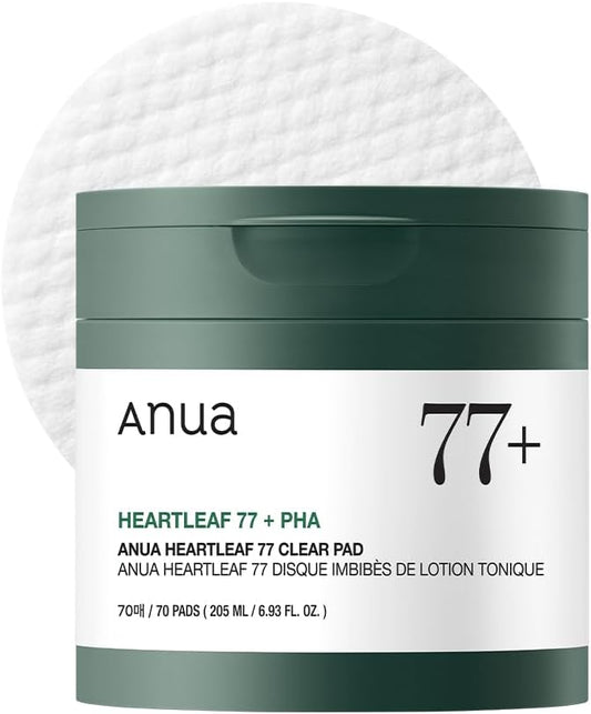 Heartleaf 77% Toner Pad 70 Sheets 160ml